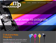 Tablet Screenshot of malapoligrafia.pl